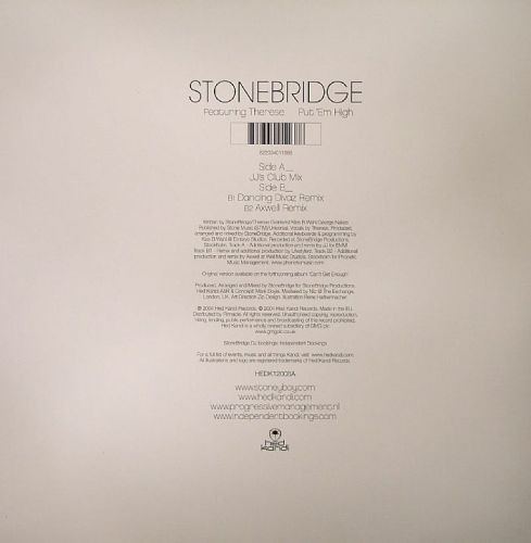 StoneBridge Featuring Therese - Put 'Em High | Hed Kandi (HEDK12008A) - 2