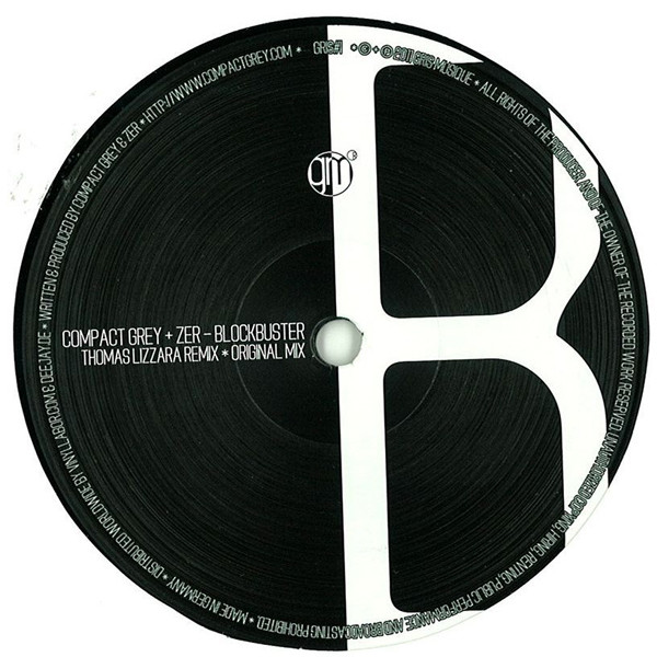 Compact Grey + ZER - Blockbuster | Gris Musique (GRIS#I) - 4 Compact Grey + ZER - Blockbuster | Gris Musique (GRIS#I) - 4