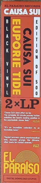 Causa Sui - Euporie Tide | El Paraiso Records (EPR013LP) - 3 Causa Sui - Euporie Tide | El Paraiso Records (EPR013LP) - 3