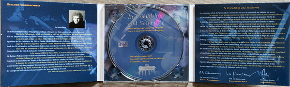Berliner Philharmoniker , Orchester Der Deutschen Oper Berlin , Staatskapelle Berlin - In Friendship And Solidarity | Sender Freies Berlin (none) - 4 Berliner Philharmoniker , Orchester Der Deutschen Oper Berlin , Staatskapelle Berlin - In Friendship And Solidarity | Sender Freies Berlin (none) - 4