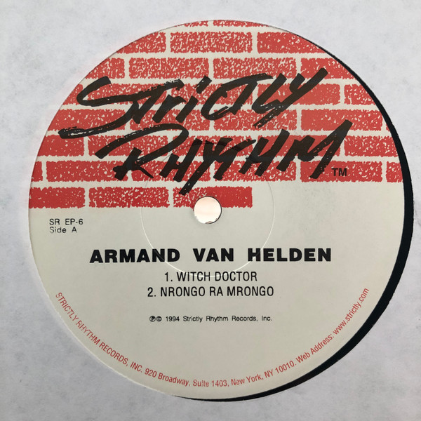 Armand Van Helden - EP | Strictly Rhythm (SR EP-6)