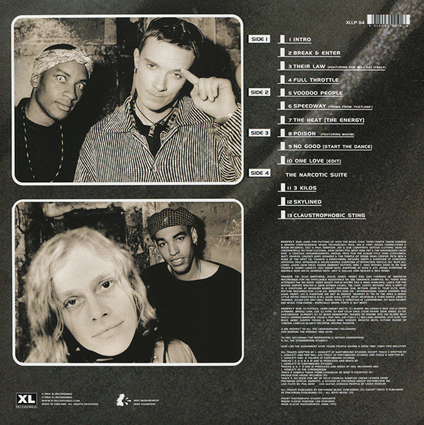 The Prodigy - Music For The Jilted Generation | XL Recordings (XLLP 114) - 2 The Prodigy - Music For The Jilted Generation | XL Recordings (XLLP 114) - 2