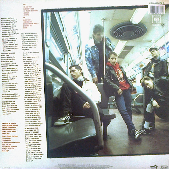 New Kids On The Block - Hangin' Tough | CBS (CBS 460874 1) - 2