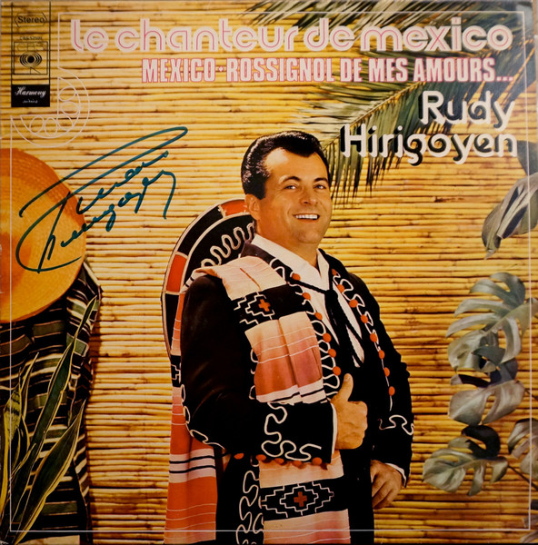 Rudy Hirigoyen - Le Chanteur De Mexico | CBS (CBS 52591) - main Rudy Hirigoyen - Le Chanteur De Mexico | CBS (CBS 52591) - main