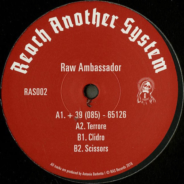Raw Ambassador - Terrore | Reach Another System (RAS002)