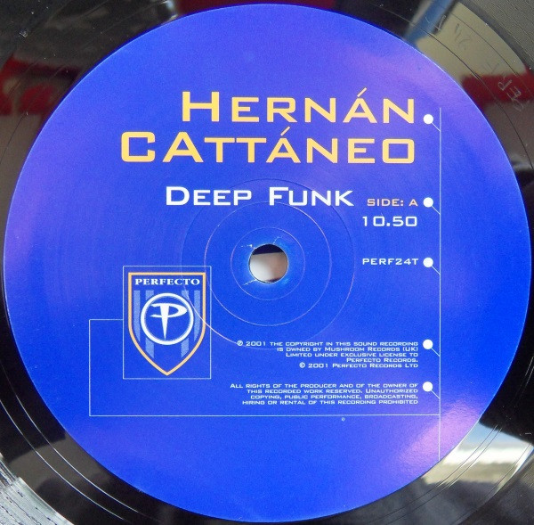 Hernán Cattáneo - Deep Funk / Alone | Perfecto (PERF24T) - 2