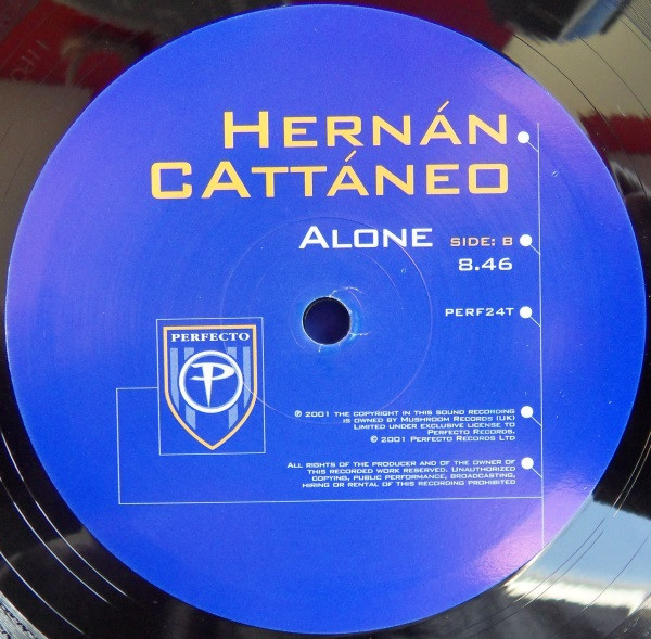 Hernán Cattáneo - Deep Funk / Alone | Perfecto (PERF24T) - 3