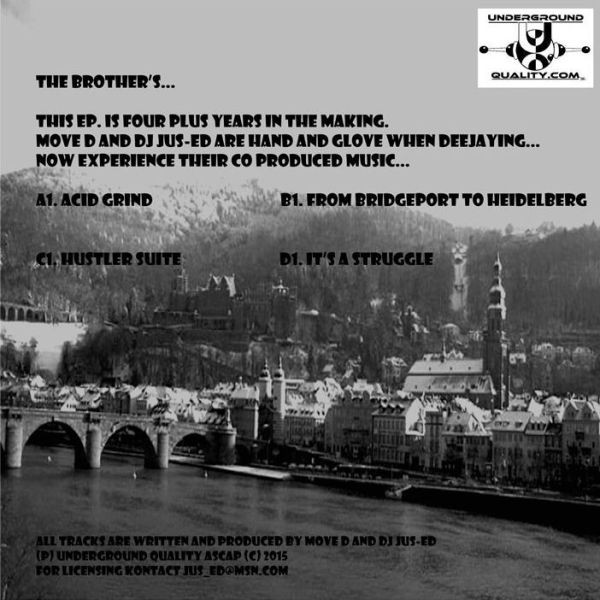 Move D And Jus-Ed - Brother's EP | Underground Quality (UQ-059) - 2 Move D And Jus-Ed - Brother's EP | Underground Quality (UQ-059) - 2