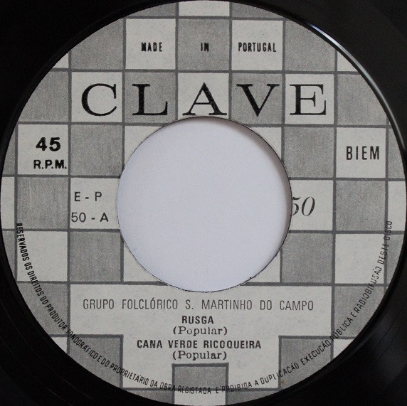 Grupo Folclórico De S. Martinho Do Campo - Santo Tirso | Clave (50) - 3