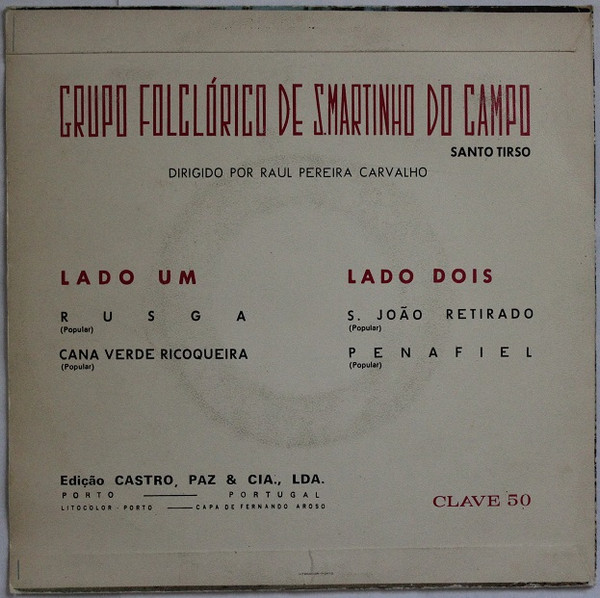 Grupo Folclórico De S. Martinho Do Campo - Santo Tirso | Clave (50) - 2