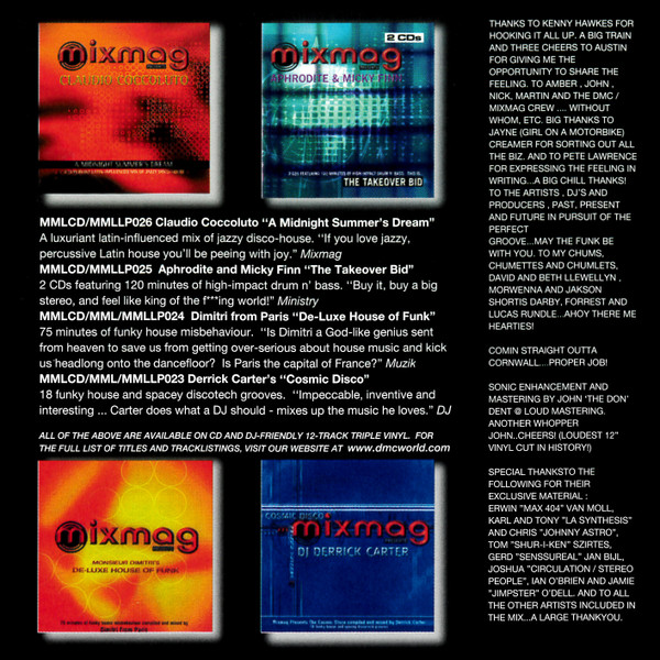 Tom Middleton - A Jedi's Night Out | DMC (MMLCD027) - 4