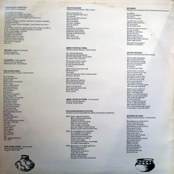 Antônio Carlos Gomes , Quinteto Violado Participação Especial Nana Rocha - O Guarani | Paralelo (LP 2.002) - 2
