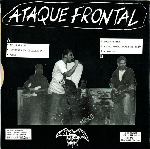 Ataque Frontal - Ataque Frontal | New Wave Records (025) - 2