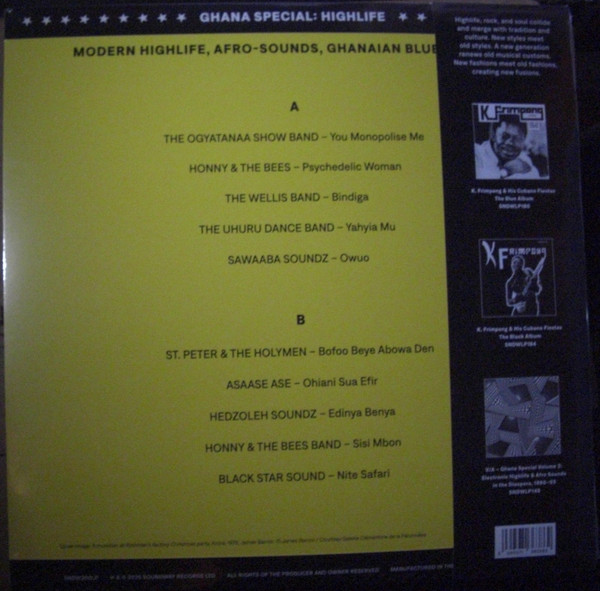 Various - Ghana Special Highlife - Modern Highlife, Afro-Sounds, Ghanaian Blues 1967-76 | Soundway (SNDW200LP) - 2