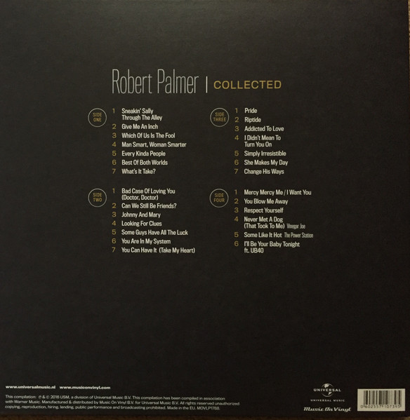 Robert Palmer - Collected | Music On Vinyl (MOVLP1788) - 3 Robert Palmer - Collected | Music On Vinyl (MOVLP1788) - 3