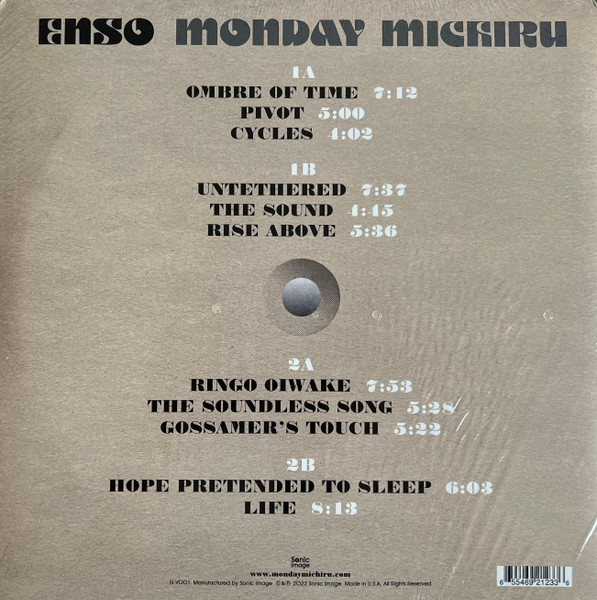 Monday Michiru - Enso | Sonic Image (SI-V001) - 2