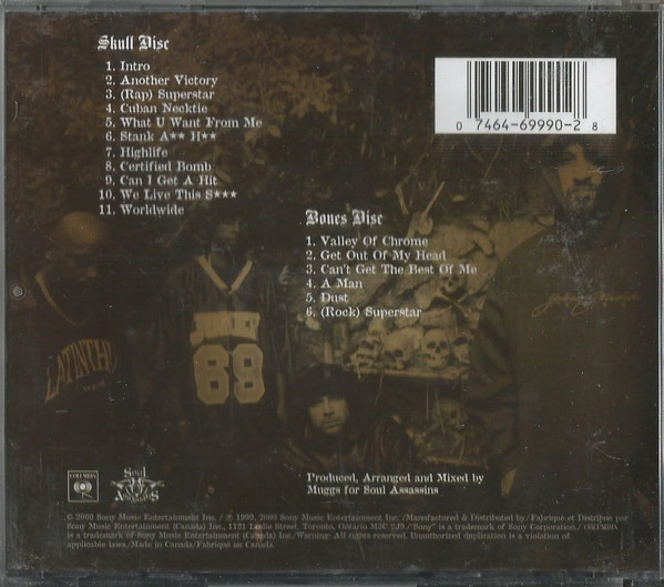 Cypress Hill - Skull & Bones | Columbia (C2K 69990) - 2