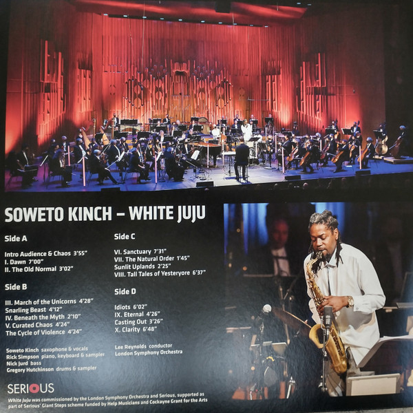London Symphony Orchestra , Soweto Kinch , Lee Reynolds - White Juju | LSO Live (LSO5110-LP) - 3 London Symphony Orchestra , Soweto Kinch , Lee Reynolds - White Juju | LSO Live (LSO5110-LP) - 3