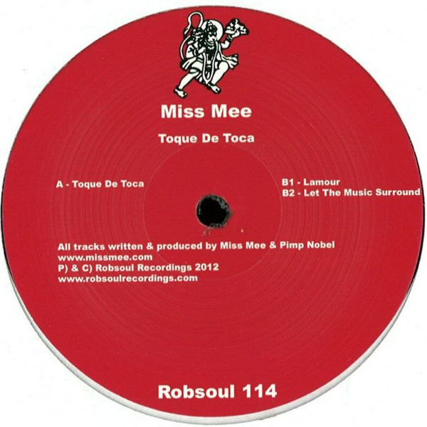 Miss Mee - Toque De Toca | Robsoul Recordings (Robsoul 114) - main