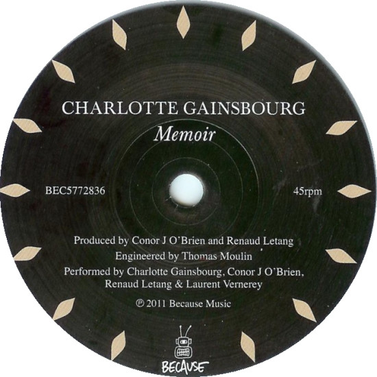 Villagers / Charlotte Gainsbourg - Set The Tigers Free / Memoir | Because Music (BEC5772836) - 3 Villagers / Charlotte Gainsbourg - Set The Tigers Free / Memoir | Because Music (BEC5772836) - 3