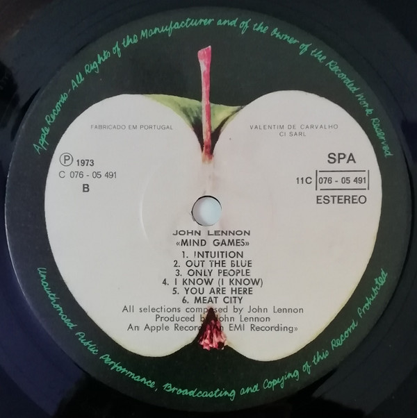 John Lennon - Mind Games | Apple Records (11C 076-05491) - 3