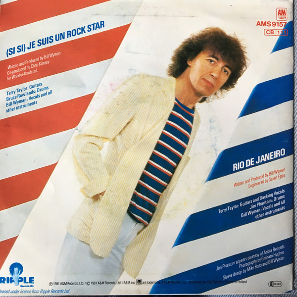 Bill Wyman - (Si Si) Je Suis Un Rock Star | A&M Records (AMS 9157) - 2