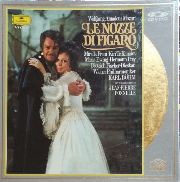 Wolfgang Amadeus Mozart , Mirella Freni , Kiri Te Kanawa , Maria Ewing , Hermann Prey , Dietrich Fischer-Dieskau , Wiener Philharmoniker , Karl Böhm - Le Nozze di Figaro | Deutsche Grammophon Video (072 403-1) - main