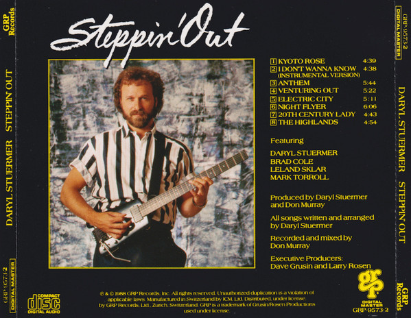Daryl Stuermer - Steppin' Out | GRP (GRD-9573) - 2