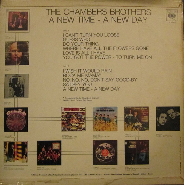 The Chambers Brothers - A New Time - A New Day | CBS (S 63451) - 2 The Chambers Brothers - A New Time - A New Day | CBS (S 63451) - 2
