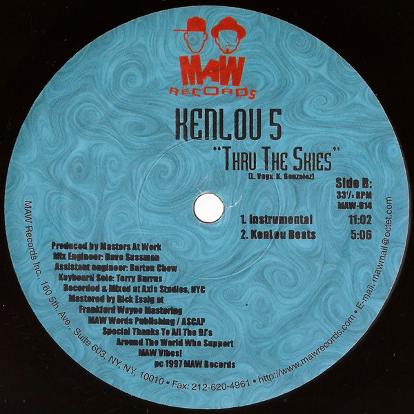 Kenlou - Thru The Skies | MAW Records (MAW-014) - 2