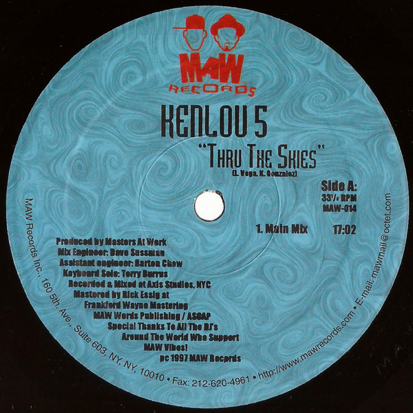 Kenlou - Thru The Skies | MAW Records (MAW-014)