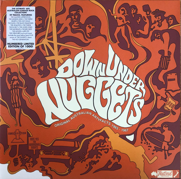 Various - Down Under Nuggets (Original Australian Artyfacts 1965-1967) LP | Festival Records (FEST601003LP) - main Various - Down Under Nuggets (Original Australian Artyfacts 1965-1967) LP | Festival Records (FEST601003LP) - main