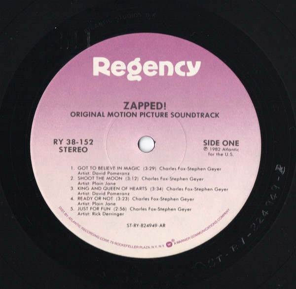 Zapped! Original Motion Picture Soundtrack
