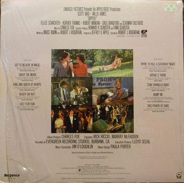 Zapped! Original Motion Picture Soundtrack