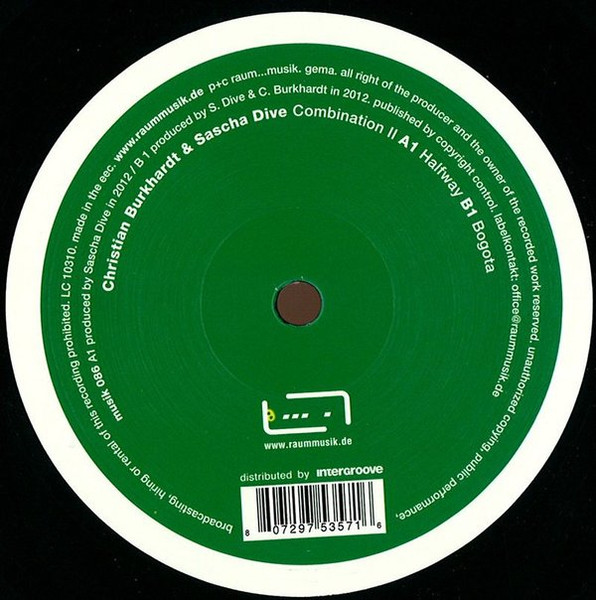 Christian Burkhardt & Sascha Dive - Combination II | Raum...musik (musik 086) - 2