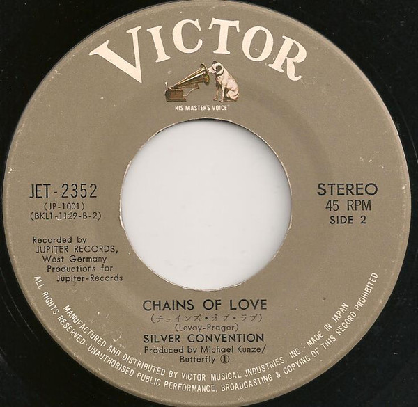 Silver Convention - Fly, Robin, Fly / Chains Of Love | Victor (JET - 2352) - 2