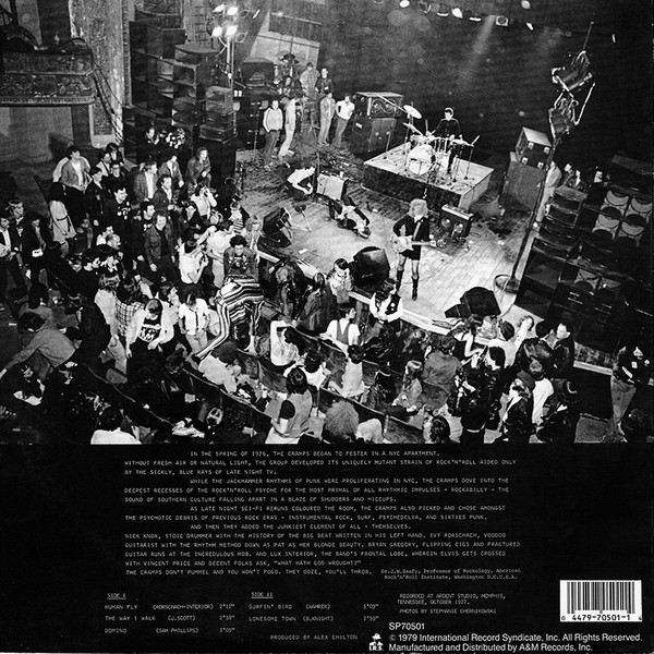 The Cramps - Gravest Hits | I.R.S. Records (SP-70501) - 2