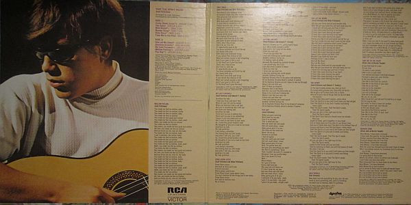 José Feliciano - That The Spirit Needs | RCA Victor (LSP-4573) - 2 José Feliciano - That The Spirit Needs | RCA Victor (LSP-4573) - 2