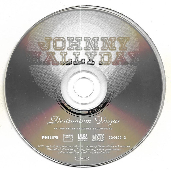 Johnny Hallyday - Destination Vegas | Mercury (534493-2) - 3