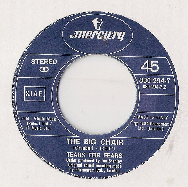 Tears For Fears - Shout | Mercury (880 294-7) - 4