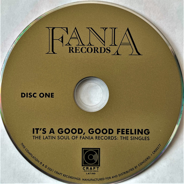 Various - It's A Good, Good Feeling (The Latin Soul Of Fania Records: The Singles) CD / 7" SET | Craft Recordings (CR00277) - 3 Various - It's A Good, Good Feeling (The Latin Soul Of Fania Records: The Singles) CD / 7" SET | Craft Recordings (CR00277) - 3