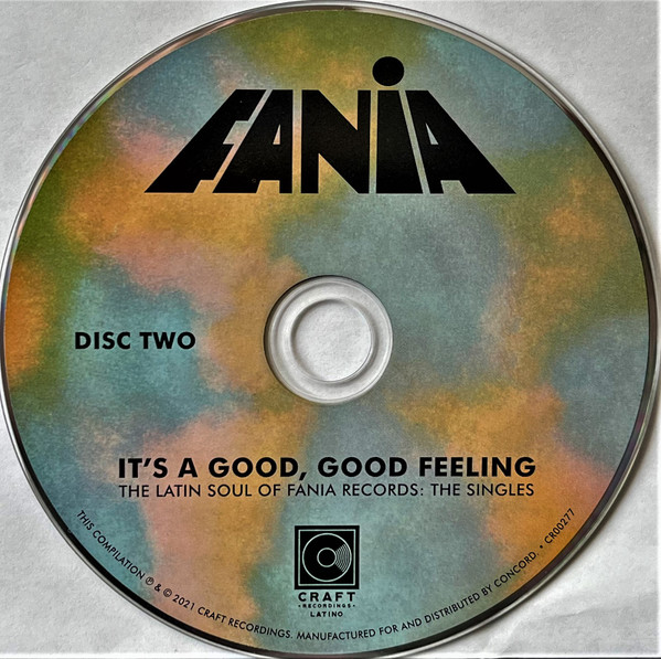 Various - It's A Good, Good Feeling (The Latin Soul Of Fania Records: The Singles) CD / 7" SET | Craft Recordings (CR00277) - 4 Various - It's A Good, Good Feeling (The Latin Soul Of Fania Records: The Singles) CD / 7" SET | Craft Recordings (CR00277) - 4