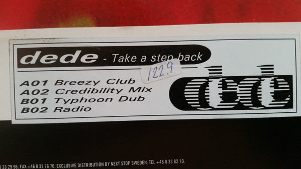 Dede - Take A Step Back | Tempo Records (TEMP17T) - 4 Dede - Take A Step Back | Tempo Records (TEMP17T) - 4