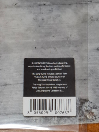 Liberato - III | Not On Label (8056099007637) - 3