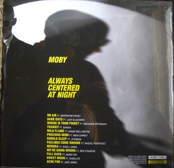 Moby - Always Centered At Night | Always Centered At Night (ACAN011LPY) - 2