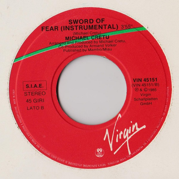 Michael Cretu - Samurai (Did You Ever Dream) | Virgin (VIN 45151) - 4