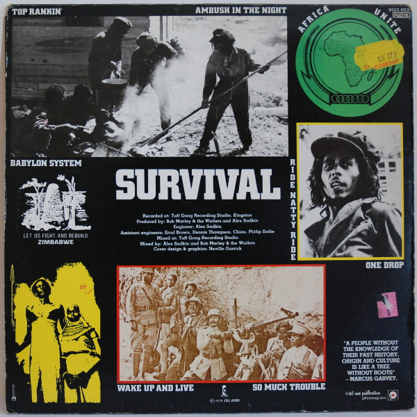 Bob Marley & The Wailers - Survival | Island Records (9123 053) - 2