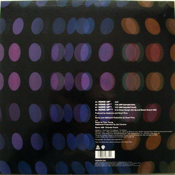 Madonna - Hung Up | Warner Bros. Records (9362 42871 0) - 2 Madonna - Hung Up | Warner Bros. Records (9362 42871 0) - 2