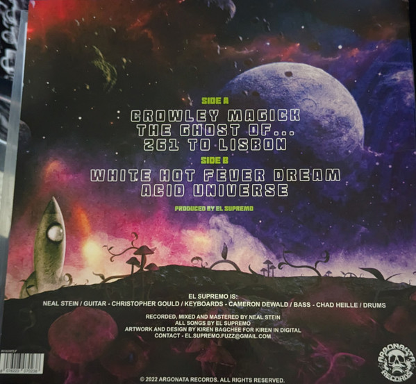 El Supremo - Acid Universe | Argonauta Records (REX2307LP) - 3