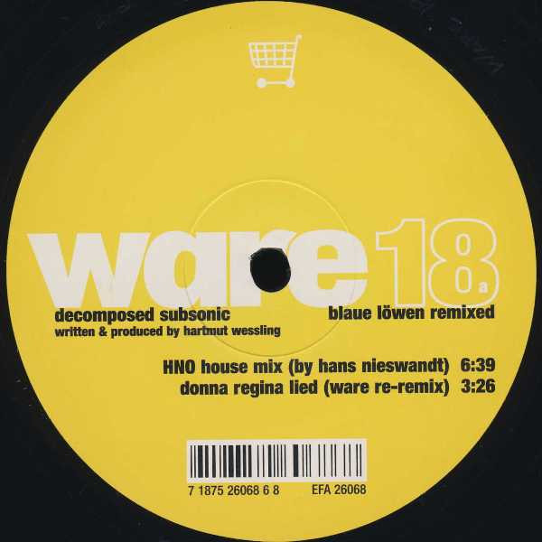 Decomposed Subsonic - Blaue Löwen Remixed | Ware (ware 18) - 3